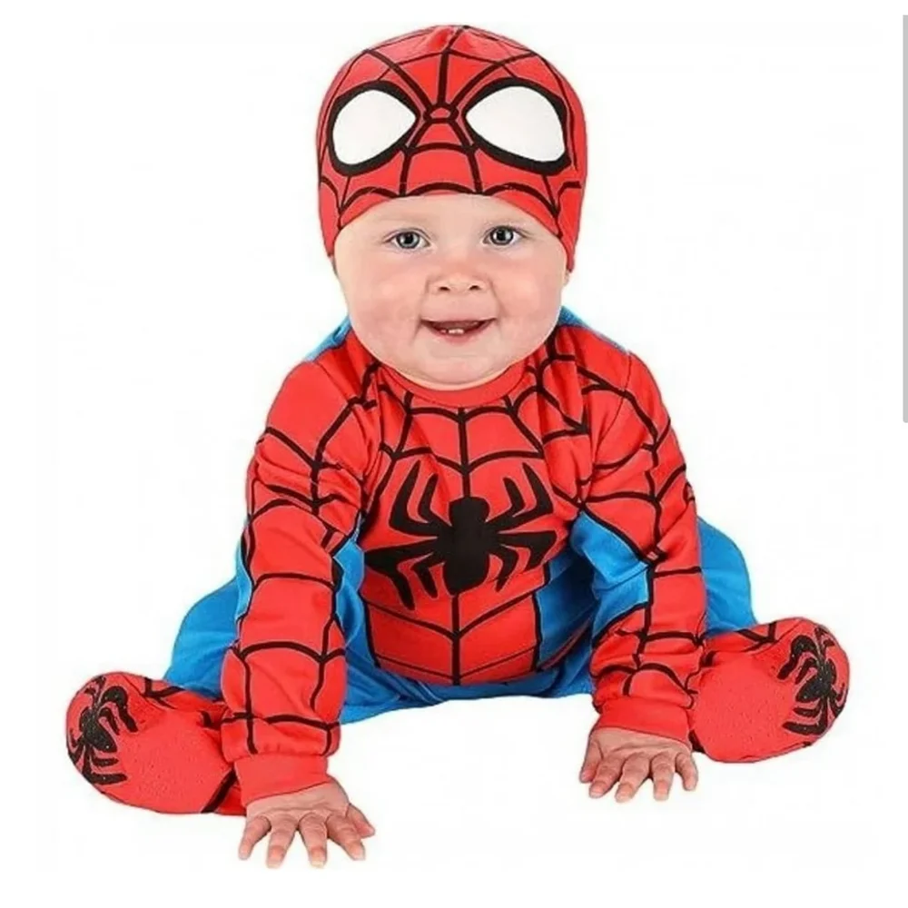 Marvel Spider-Man Classic Infant Costume NEW 12-18 Months